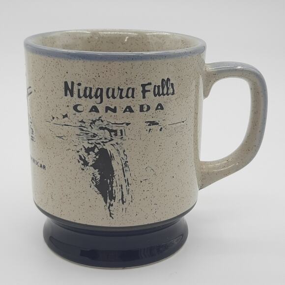 Vintage NIAGARA FALLS Canada Souvenir Coffee Mug Cup Maid of the Mist - Picture 1 of 10
